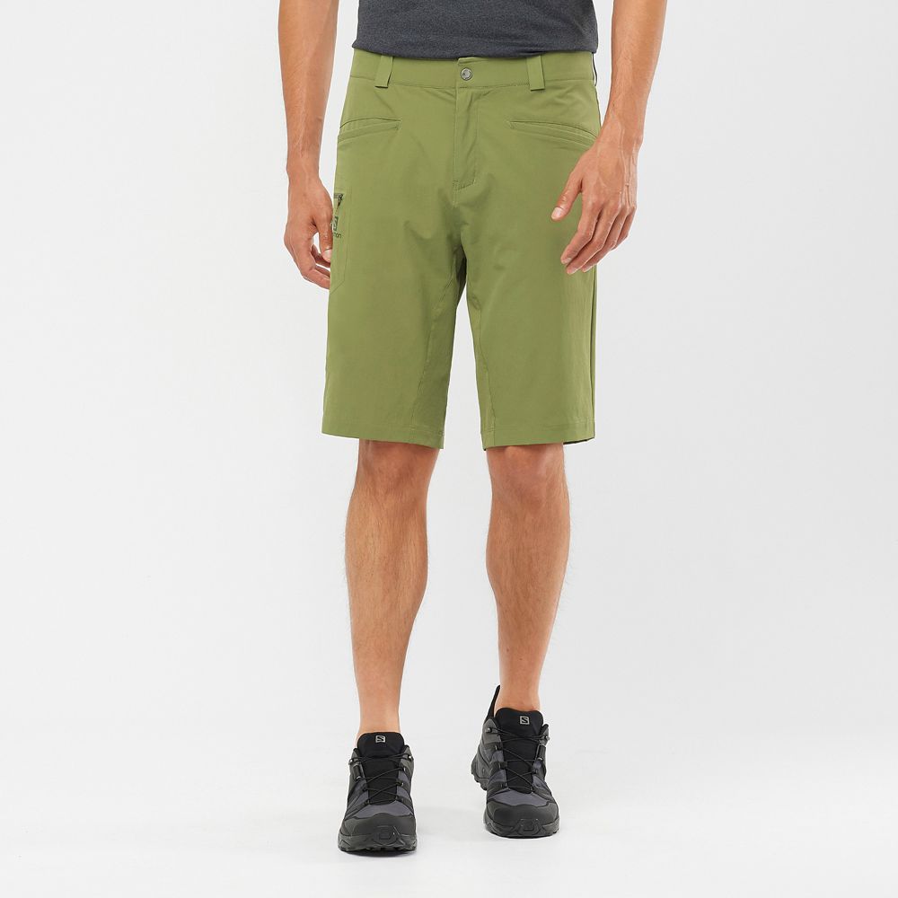 Salomon Israel WAYFARER ALL SEASON STRAIGHT M - Mens Shorts - Olive Green (NLEC-96581)